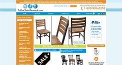 Desktop Screenshot of outdoorrestaurantfurniture4sale.com